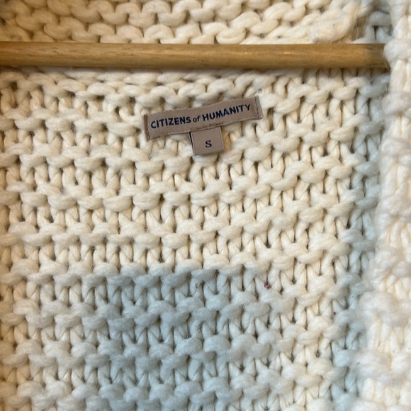 Citizens of Humanity by Jerome Dahan Thick Knit Vest Size S Rare Limited Edition - Picture 7 of 12